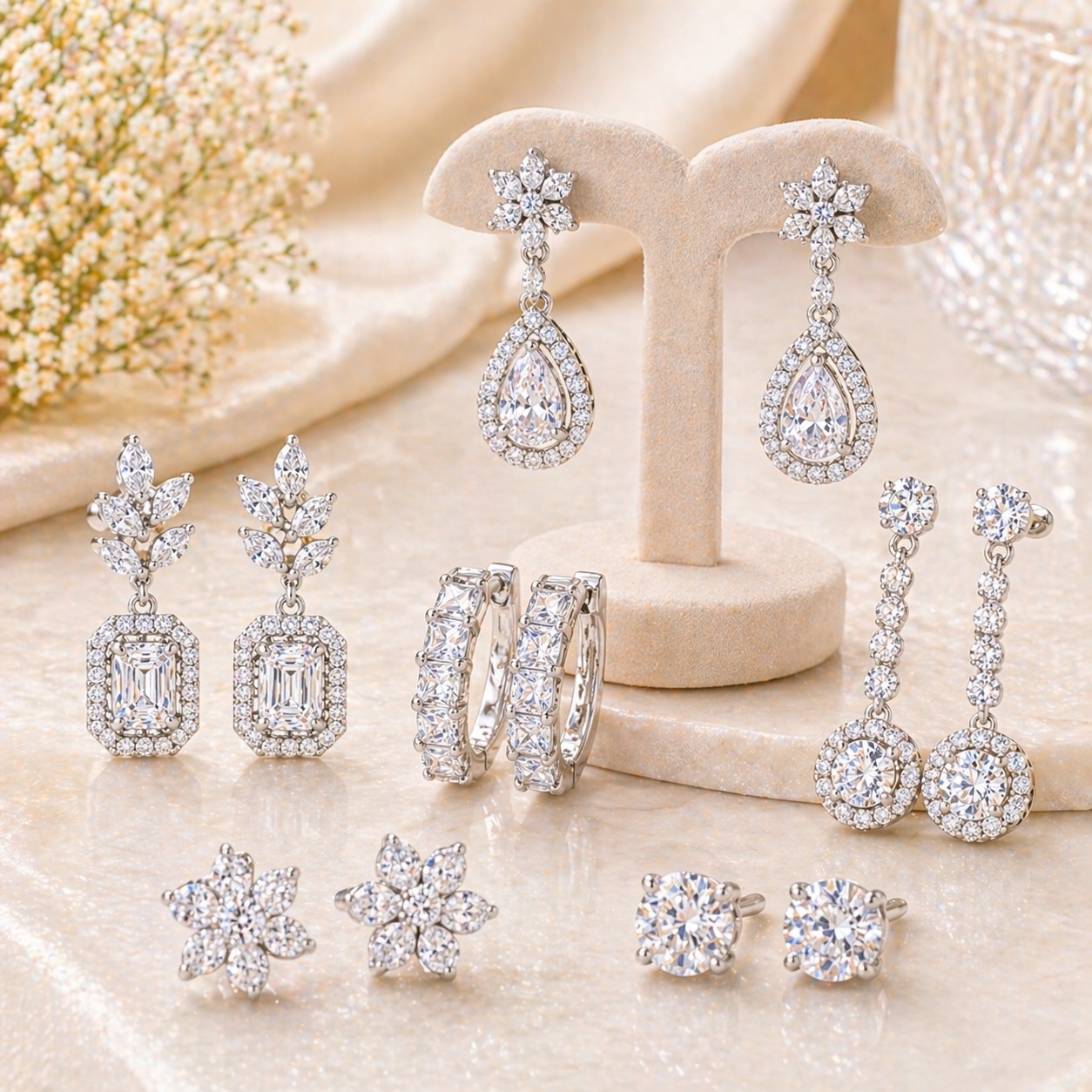 Diamond Earrings